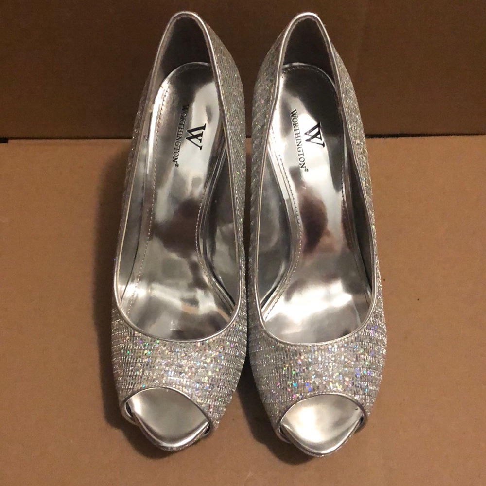 Silver heels